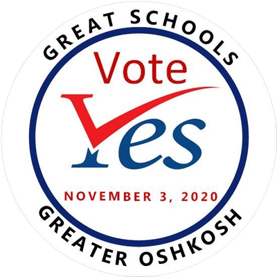 Oshkosh Voted Yes on November 3, 2020 (badge image)